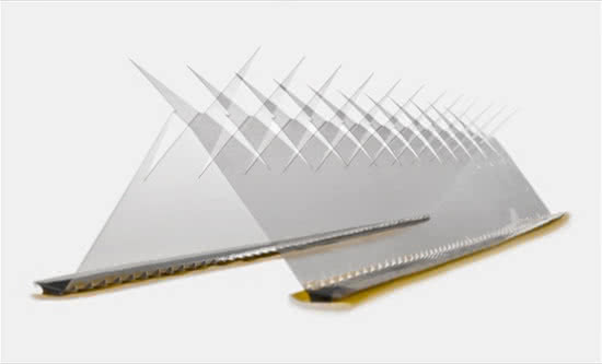 Odstrasz ptaki z dachów i parapetów z taśmą 3M