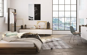 Rozświetlenie pomieszczeń z użyciem białej farby