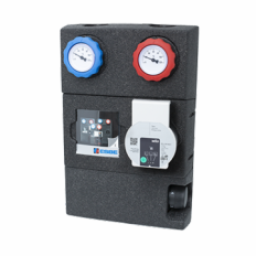 Grupa pompowa, z termostatycznym zaworem mieszającym GFA200, GFA300