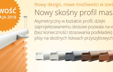 Nowy skośny profil maskujący w ofercie Fart Produkt