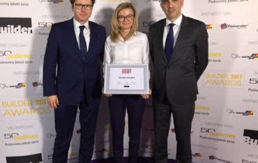 ISOVER z tytułem "Budowlanej Firmy Roku 2017"
