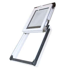 Energooszczędne okno wyłazowe wysokoosiowe z PVC VGW+ E3