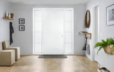 Antywłamaniowe drzwi zewnętrzne ThermoSafe Hybrid od firmy Hörmann