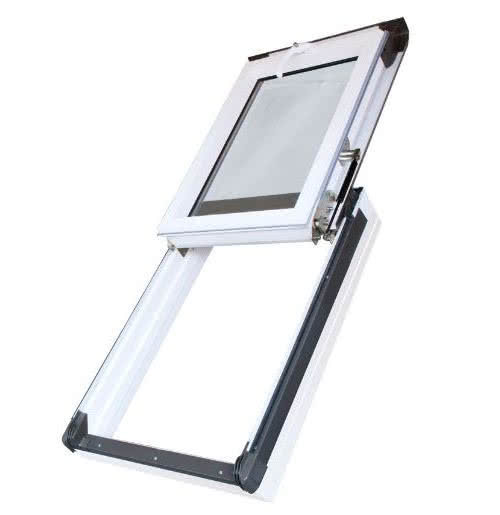 Energooszczędne okno wyłazowe wysokoosiowe z PVC VGW+ E3