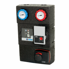 Grupa pompowa, z zaworem mieszającym i siłownikiem GRA100