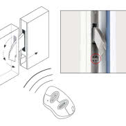 Zamek wielopunktowy blueMatic EAV z otwieraniem elektrycznym