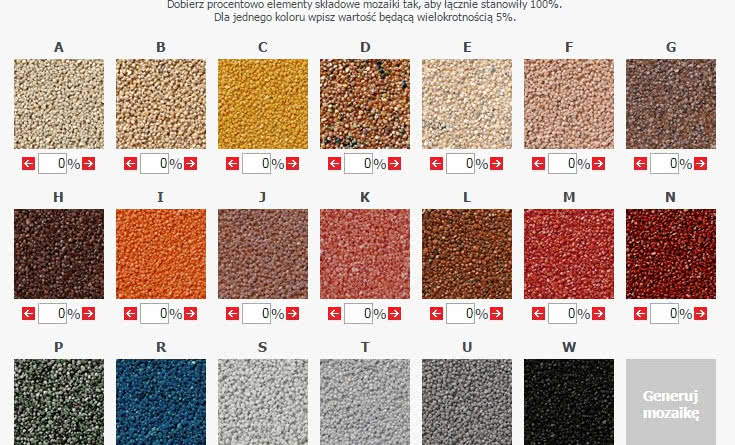 Nowy generator tynku mozaikowego Alpol