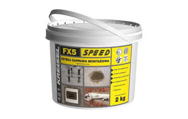 FX5 SPEED 421 - szybka zaprawa montażowa do betonu