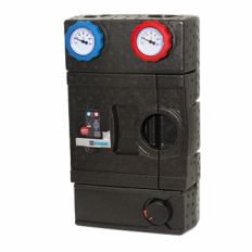 Grupa pompowa, z zaworem mieszającym i siłownikiem GRF100