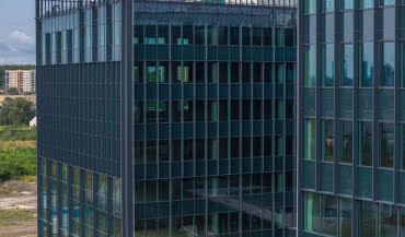 Kompleks Eco City Katowice z fasadami aluminiowymi od Aluprof