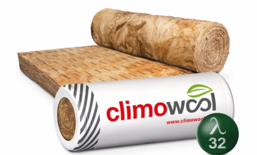 Mineralna wełna szklana climowool KF32