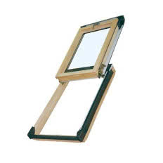 Drewniane wysokoosiowe okno wyłazowe VSW E3