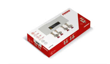 Nowe zawory kątowe Ferro - idealne do kotłów