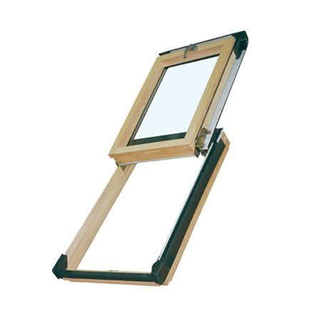 Drewniane wysokoosiowe okno wyłazowe VSW E3