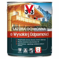 Lazura ochronna o wysokiej odporności