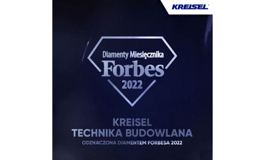 KREISEL wyróżniony w rankingu Diamenty Forbesa 2022