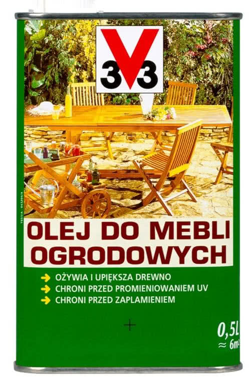 Olej do mebli ogrodowych