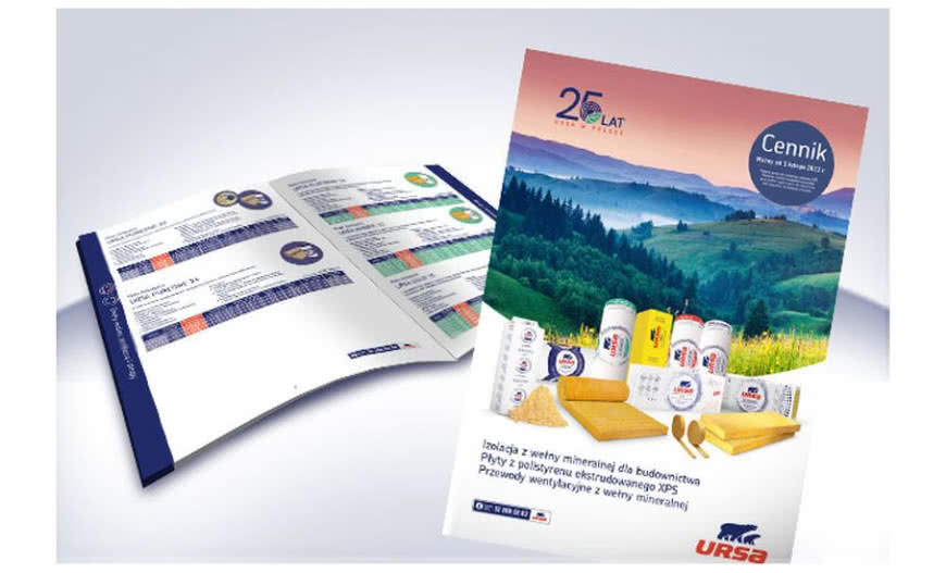 URSA prezentuje nowy cennik - luty 2022 