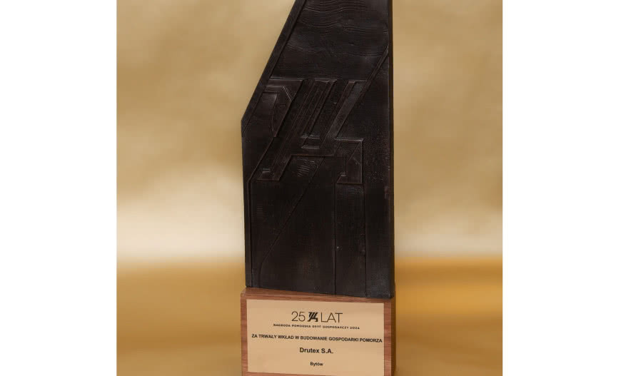 DRUTEX z prestiżową nagrodą Gryfa Gospodarczego