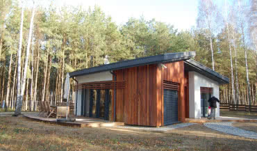 Dom żagiel - dom pasywny w pięknej formie