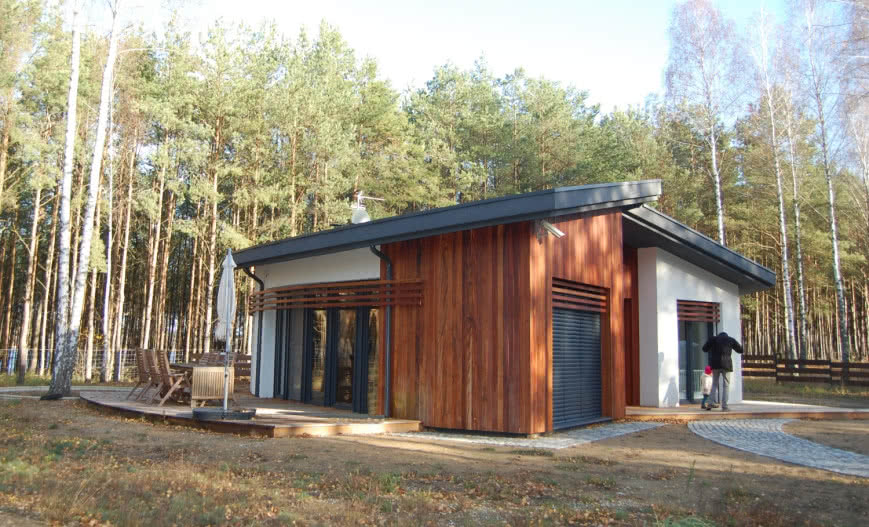 Dom żagiel - dom pasywny w pięknej formie