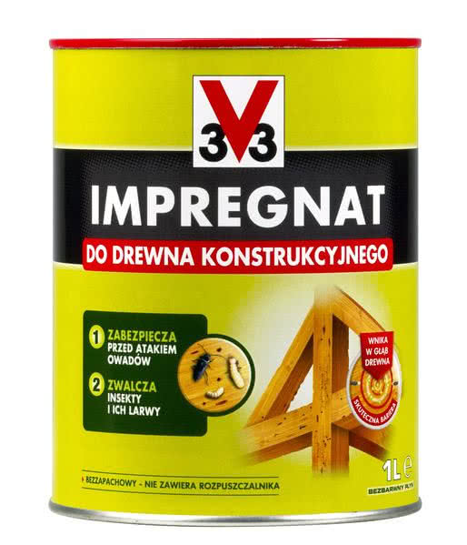 Impregnat do drewna konstrukcyjnego