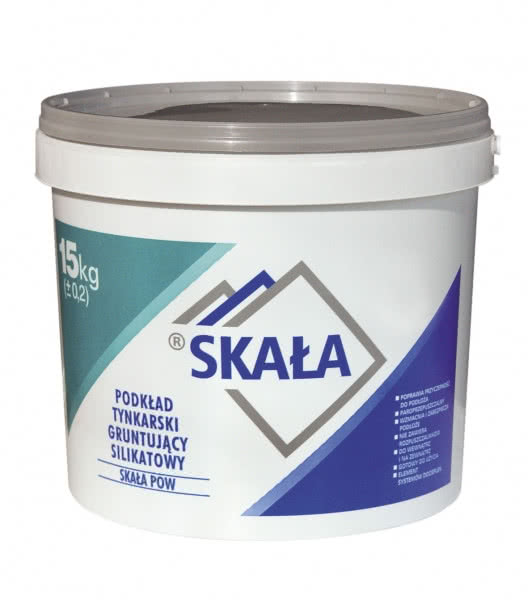 Podkład tynkarski gruntujący silikatowy Skała POW