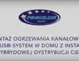 Montaż ogrzewania kanałowego REGULUS®-system w domu z instalacją o hybrydowej dystrybucji ciepła