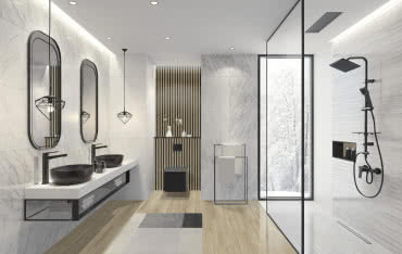Łazienka w eleganckiej odsłonie
