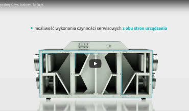 Budowa i działanie rekuperatorów OnyX FRAPOL