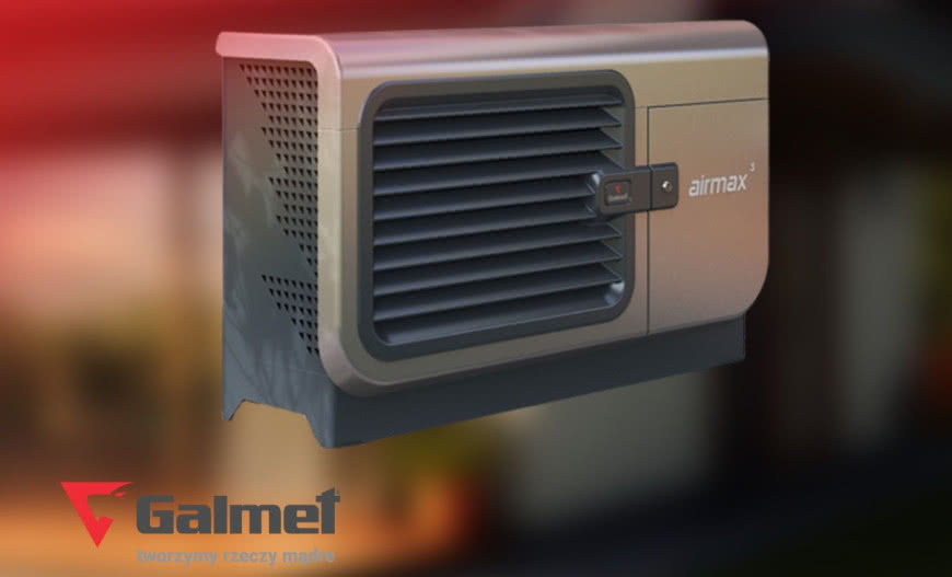 Pompy ciepła powietrze-woda marki Galmet