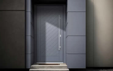 Nowość - drzwi wejściowe SOLANO 82 PVC 