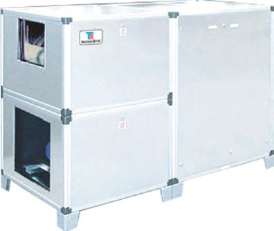 Rekuperator ciepła RCF z wymiennikiem krzyżowym