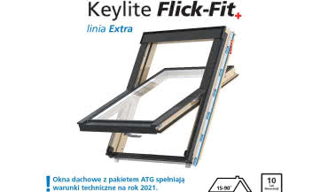 Udoskonalone okna Flick-Fit+