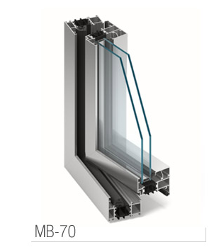 Okno Aluprof MB-70 