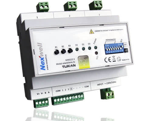 Moduł oświetlenia ze ściemniaczem TUKAN XT DIN