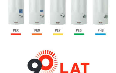 Jubileuszowa seria nowych ogrzewaczy wody dostępna od lipca 2014 r.