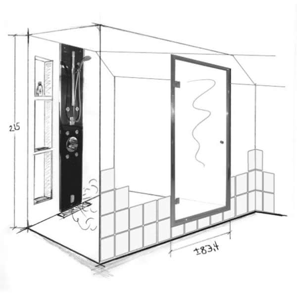 Panel masażowo-parowy Flex
