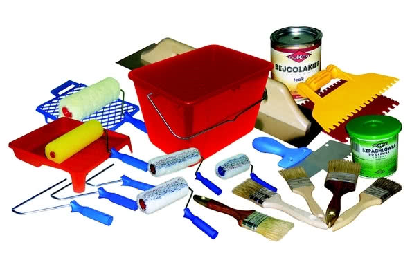 Ręczne narzędzia malarskie