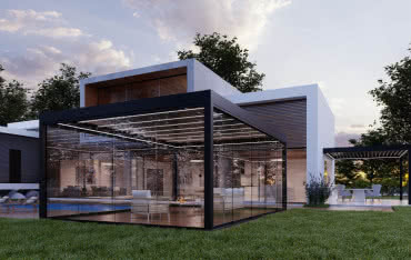 Taras przez cały rok? To możliwe dzięki zabudowie przesuwnej MB-OpenSlide