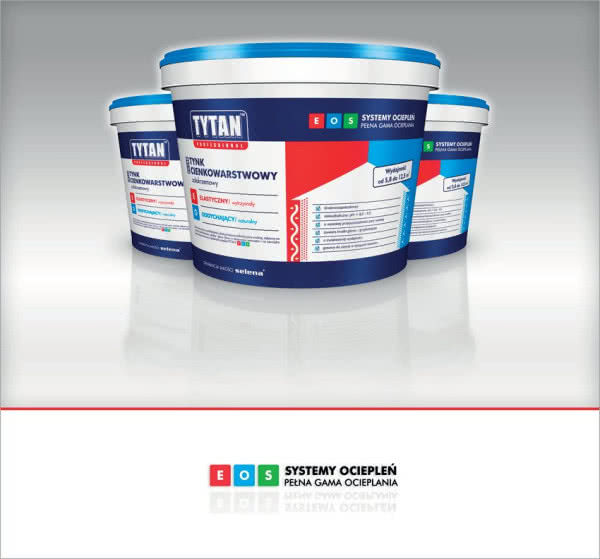 Tynk cienkowarstwowy EO zolokrzemowy TYTAN
