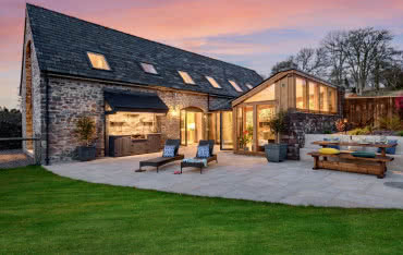 Jak stara stodoła stała się luksusowym miejscem na wakacje