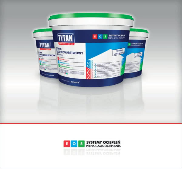 Tynk cienkowarstwowy EOS silikonowy TYTAN
