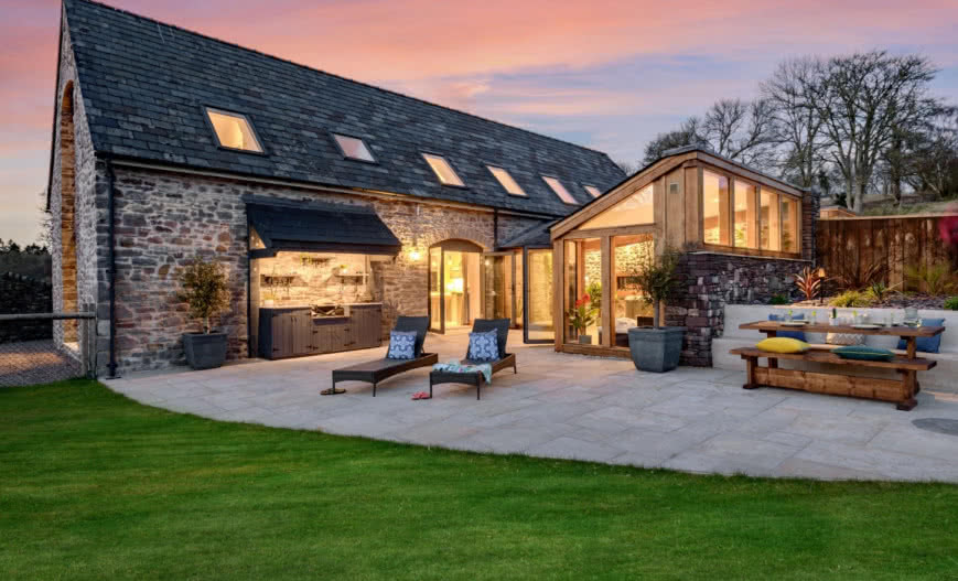 Jak stara stodoła stała się luksusowym miejscem na wakacje