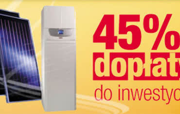 Jak uzyskać 45% dotację na zakup i montaż kolektorów słonecznych?