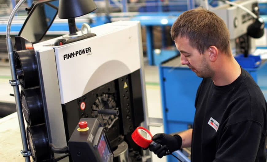 Jedyny autoryzowany serwis maszyn i urządzeń Finn-Power 