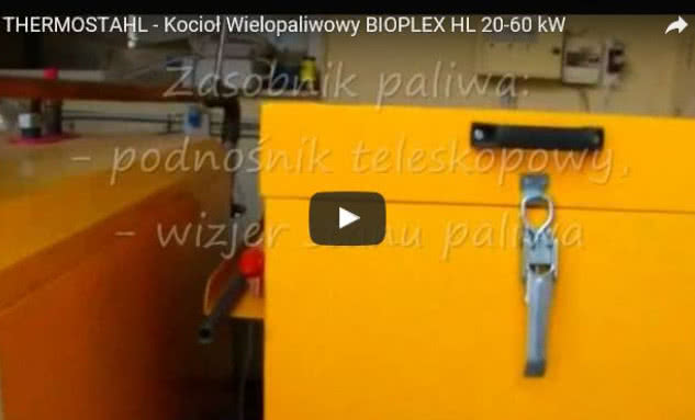 THERMOSTAHL - Kocioł Wielopaliwowy BIOPLEX HL 20-60 kW