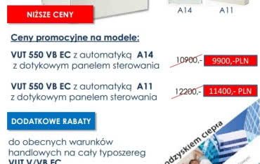 Centrale wentylacyjne z odzyskiem ciepła w atrakcyjnych cenach!