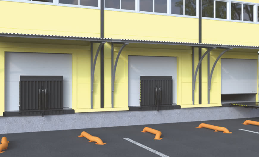 Jak usprawnić przeładunek w magazynie? Sprawdź pomost stacjonarny DoorHan