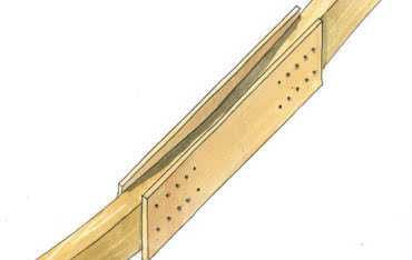 Wzmocnienie krokwi w starym domu